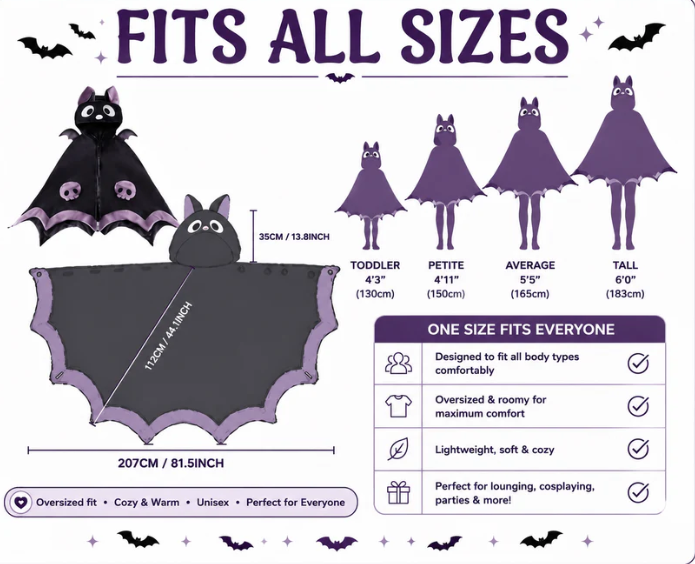 Bat Onesie 🦇